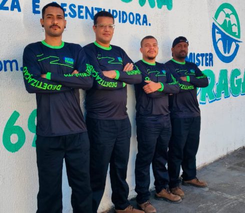 Equipe Mister Pragas - Dedetizadora e Desentupidora em Goiânia